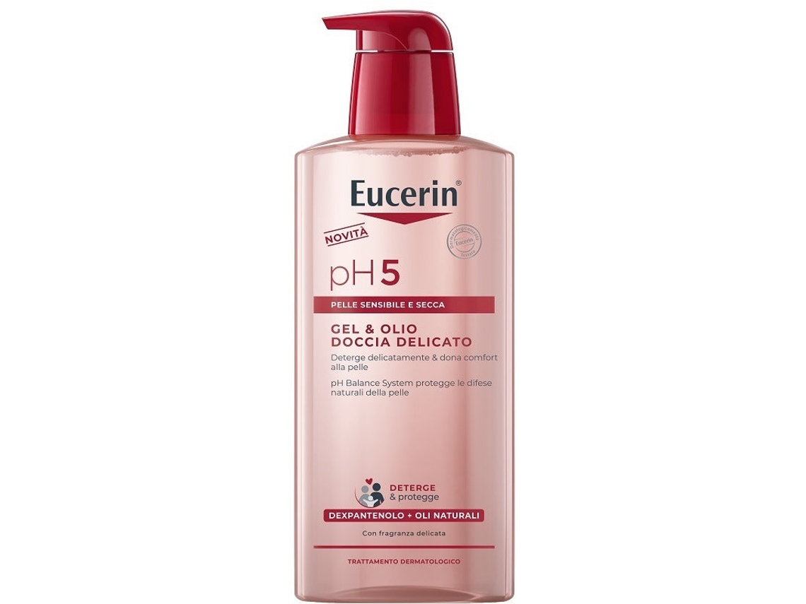 Eucerin Gel de aceite de baño suave 400 ml