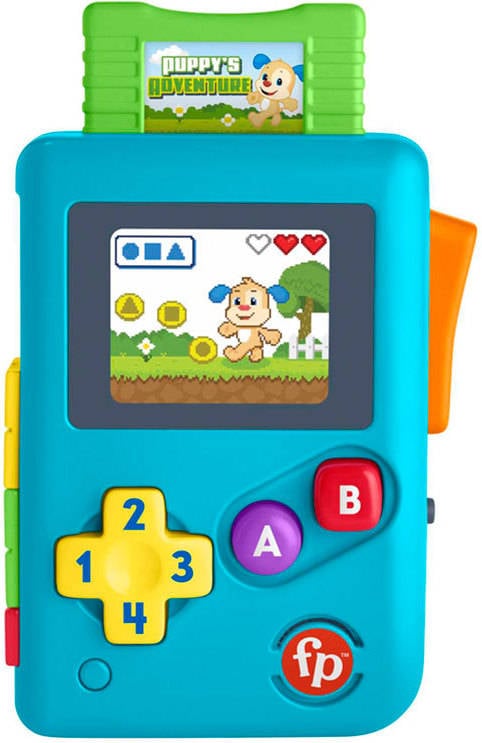 Fisherprice Y Aprende videoconsola juguete aprendizaje para bebé +6 meses mattel hhx12 miniconsola retro juego edad 6