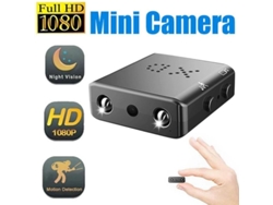Cámara De Seguridad Portátil Ir-cut 1080p Sin Wifi, Conexión Usb, Tamaño Compacto Qgq, Grabación Hd, Visión Nocturna Automática.