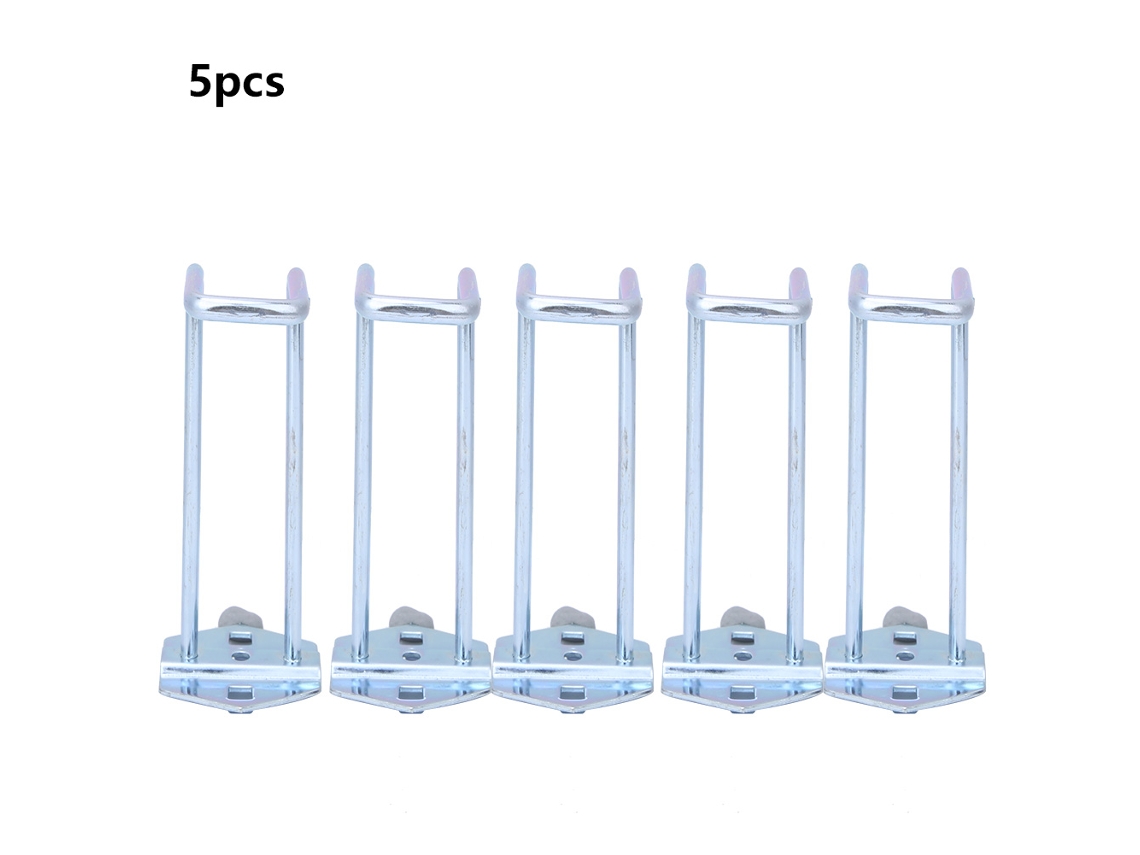 5 Ganchos De Acero Galvanizado Para Organización De Cables En Taller, 3~5 Kg, 200*60*6 Mm