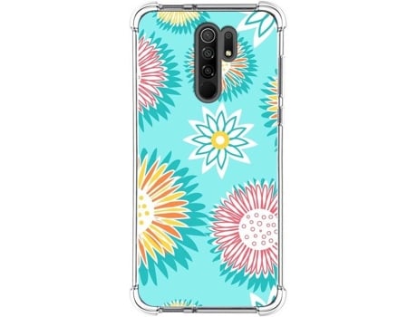 Carcasa Xiaomi Redmi 9 TUMUNDOSMARTPHONE Dibujos Antigolpes Flores 05 Multicolor