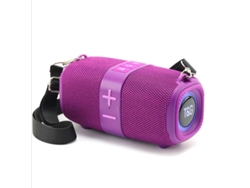 (morado) Altavoz Bluetooth Portátil Con Luz Led Tg667 Slingback