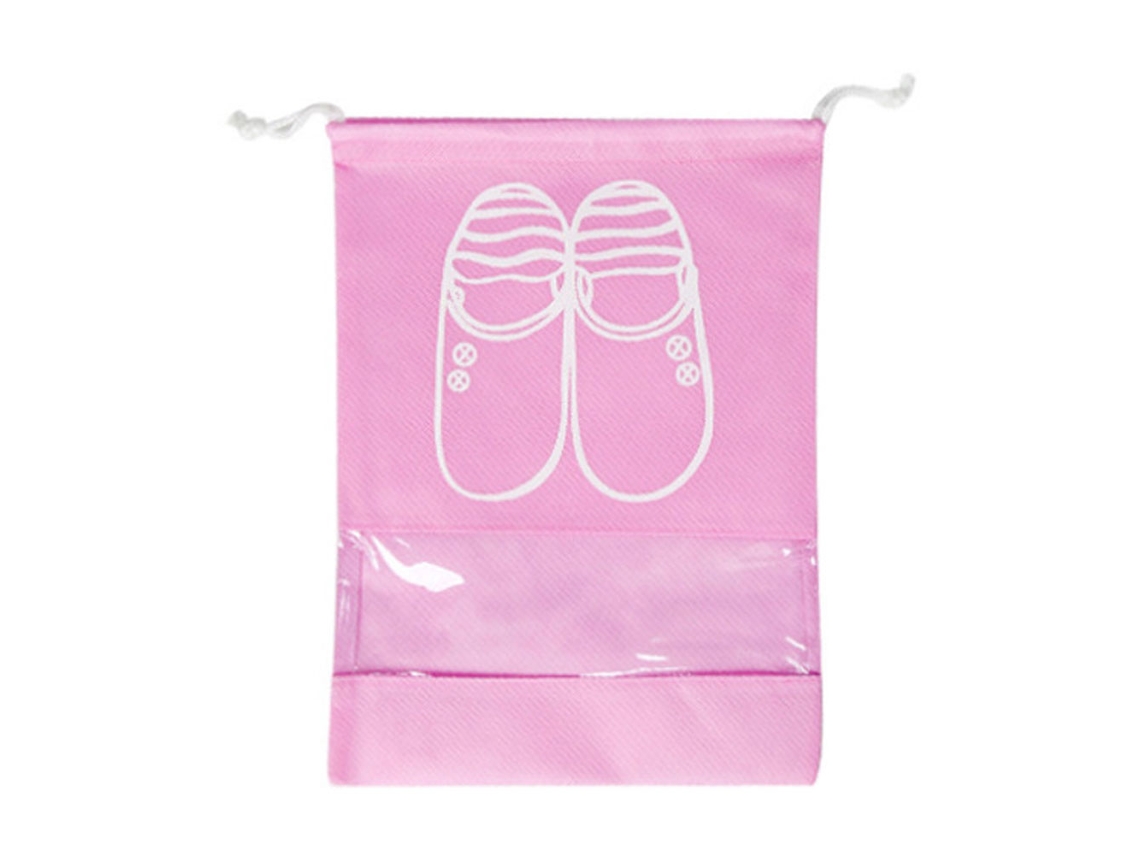 Bolsa de Almacenaje Bolsa Zapatos Viaje RNEMITERY Rosa (32x24x3cm)
