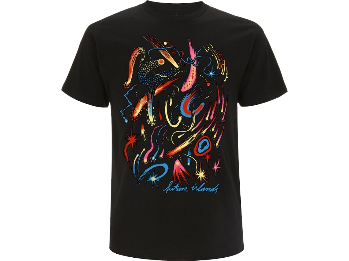 Future Islands Comets T-shirt Rockinstone Unisex Adults Best Sellers Size:s