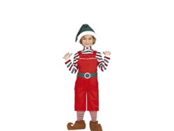 Disfraz de Niño GUIRMA Elfo Do Papá Noel (7-9 años)