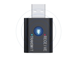 Mini Adaptador Receptor Inalámbrico Bluetooth 5.0, Transmisor De Audio Estéreo, Dongle Bluetooth, Aux Usb 3*
