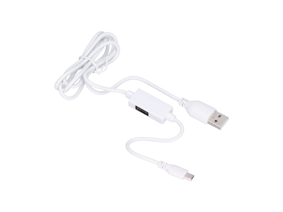Cabo De Dados De Carregamento Otg-y-02 Para Celulares, Tablets E Notebooks Com Função Extensão