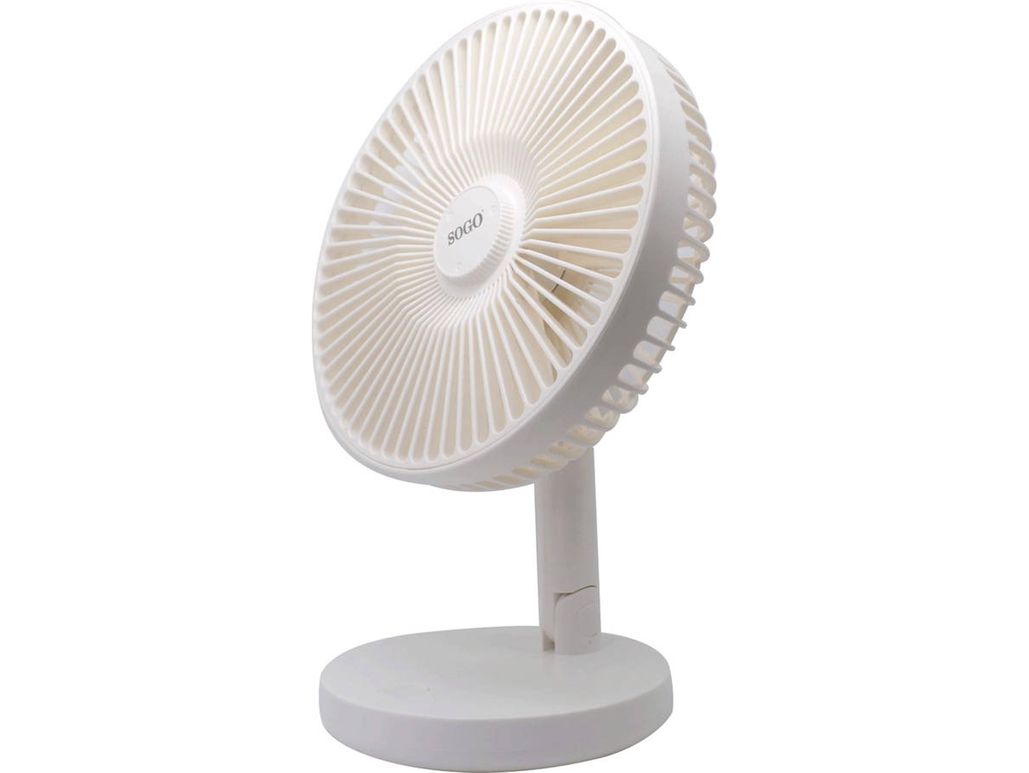 Ventilador de Mesa SOGO VEN-SS-21425 (3 velocidades - 4 W - Diámetro 20 cm)