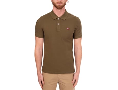 Polo de Hombre NAPAPIJRI Algodón Verde (3XL)