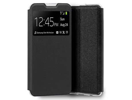 Funda COOL Flip Cover para TCL 205 Liso Negro