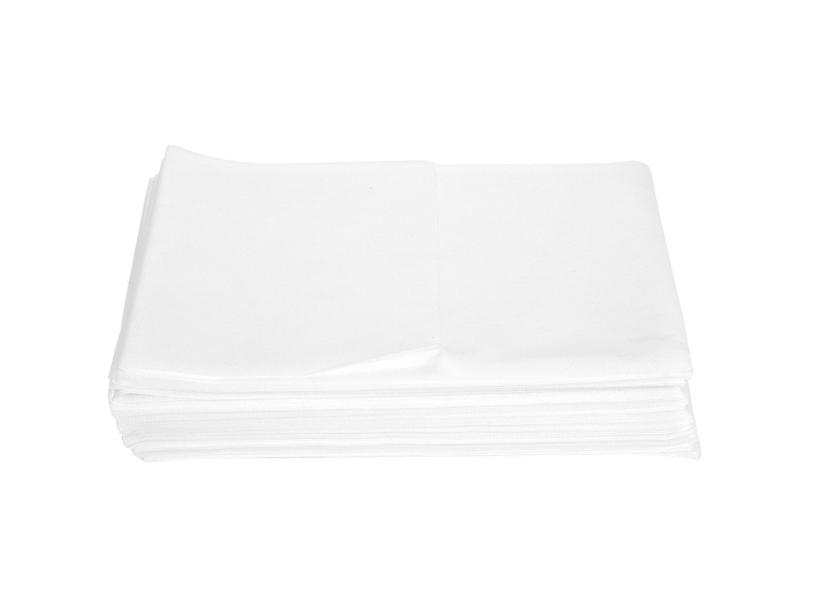 10 Piezas Funda De Cama Desechable Para Spa Salón De Belleza Masaje No Tejido Impermeable Anti Aceite Blanco