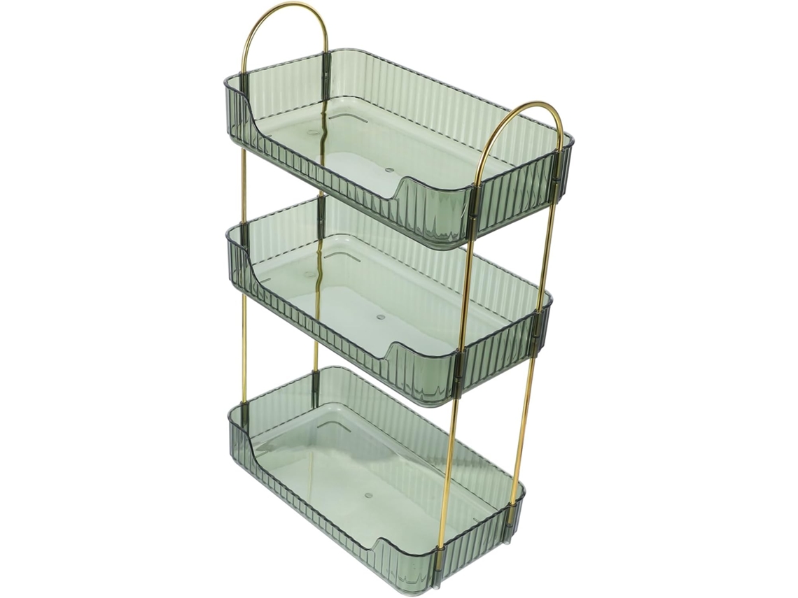 Estante De Almacenamiento De Baño Transparente Multiusos Organizador Para