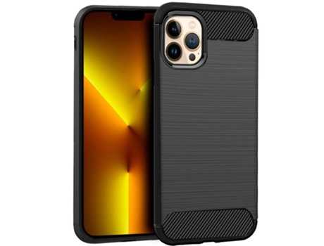 Funda COOL para iPhone 13 Pro Max Gris Carbón Negro