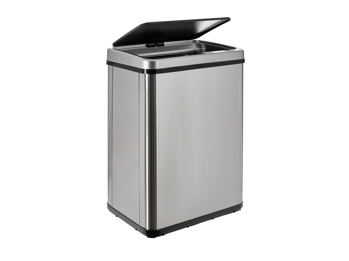 Cubo de Basura Inteligente WELLHOME 40L Apertura Automática/Manual Gris