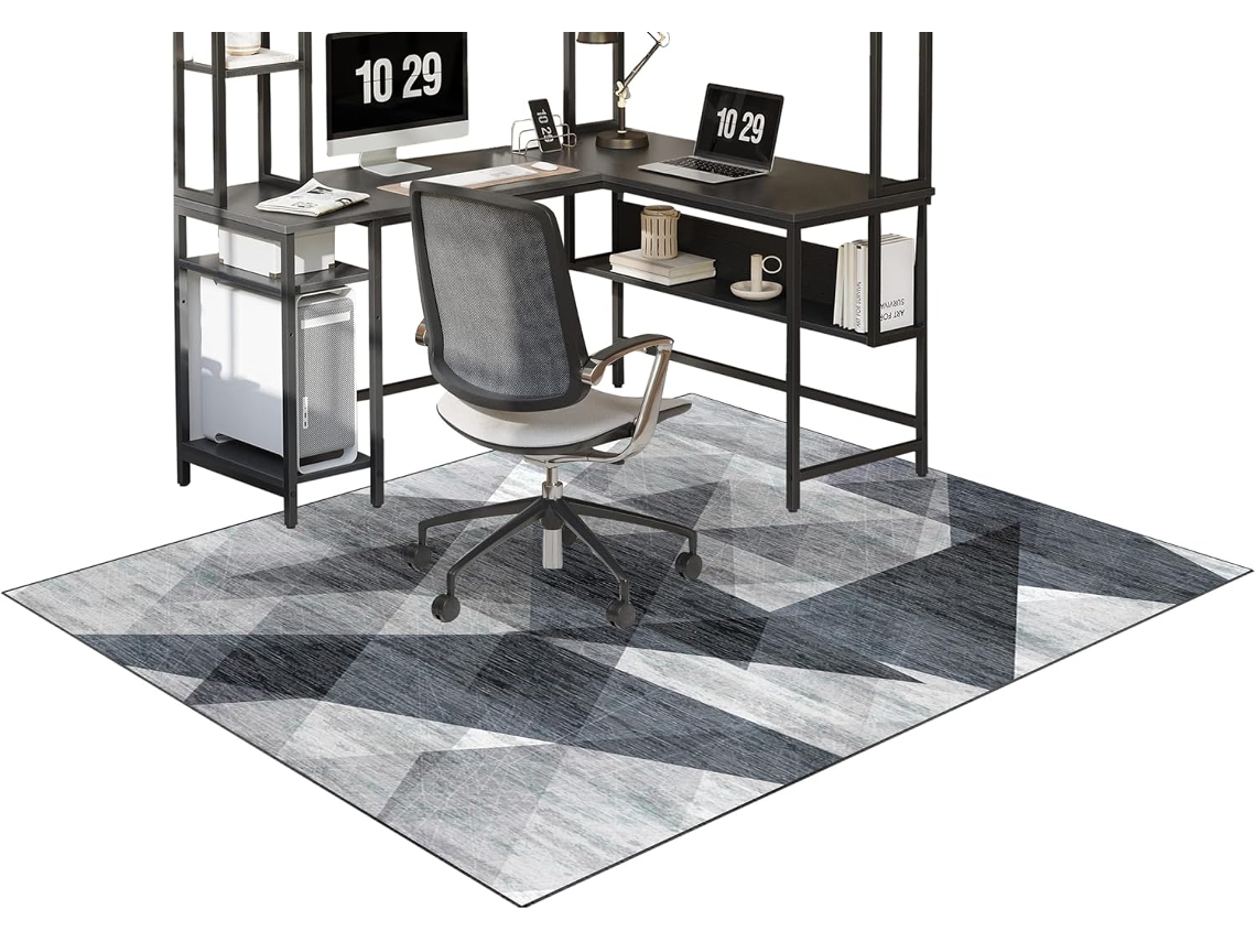 Alfombrilla Silla Oficina Gaming, Suelo Duros Xunzheng Silenciosa Protector Sillas Juegos, Suelos, 90 X 120 Cm