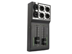 Controlador De Volumen Pasivo Totalmente Metálico Sin Pérdidas Con 1 Entrada Y 2 Salidas - Estéreo Para Sistemas De Sonido De Estudio Y Domésticos