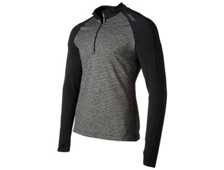 Camiseta de Hombre para Running ZOOT Meio Zíper Liquid Core Gris (M)