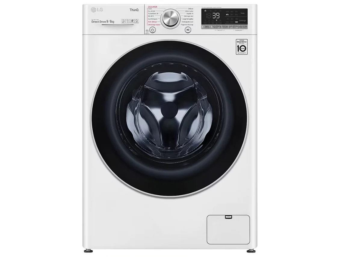 Lavadora y secadora Vigia 9/6 kg 1400 Rpm F964r71wrst Lg