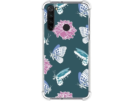 Carcasa Xiaomi Redmi Note 8T TUMUNDOSMARTPHONE Dibujos Antigolpes Flores 10 Multicolor