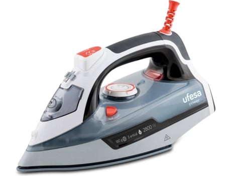 Plancha de Vapor UFESA PV3285 Power (Chorro de vapor 180 g/min - Base Cerámica)