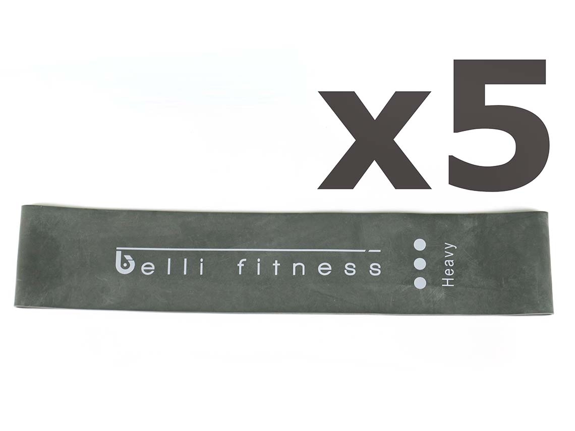 Banda Elástica BELLIFITNESS Negro Dificil