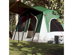 Tienda De Campaña 5 Personas Impermeable Verde