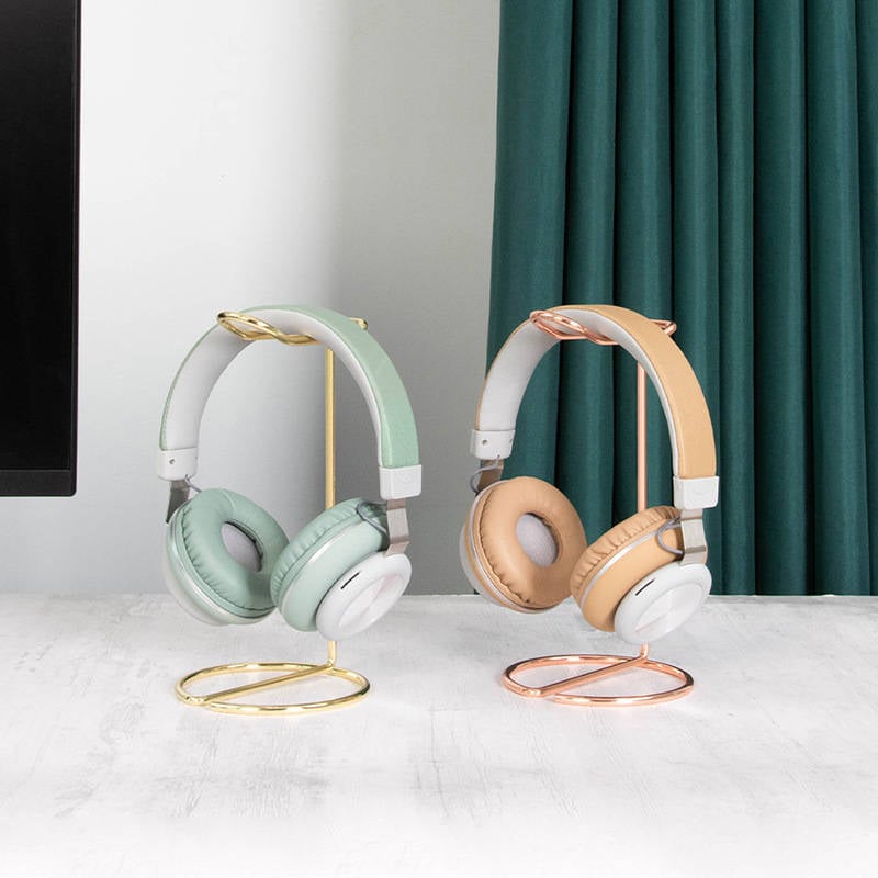 Soporte de Auriculares Gaming OHPA B958 (Rose Gold)