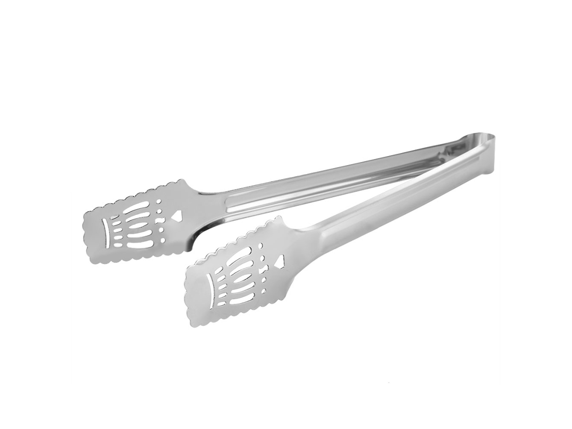 Pinzas de cocina de acero inoxidable de 30 cm para utensilios de cocina de barbacoa