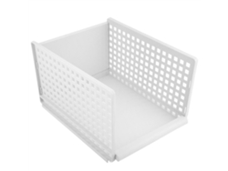 Organizador de ropa plegable con cajones y divisores, perchero (2)