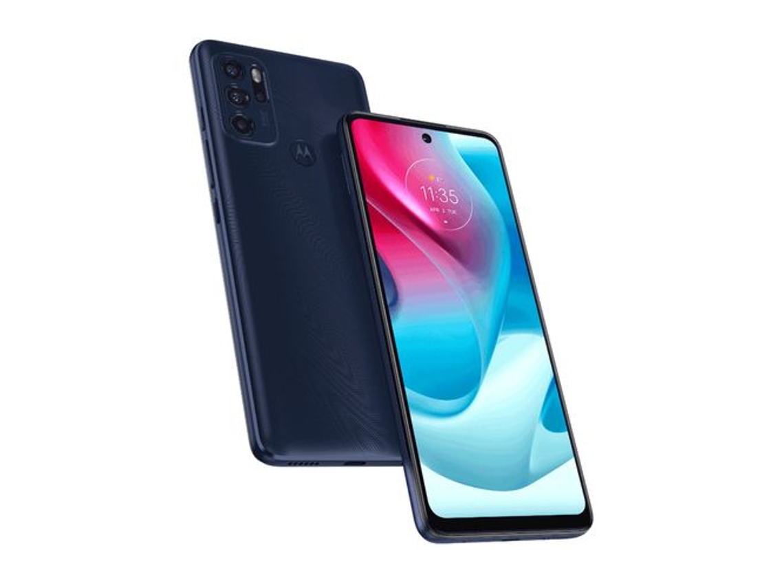 MOTOROLA Moto G60S 128GB DS Azul Telefone Reacondicionado Marcas Mínimas