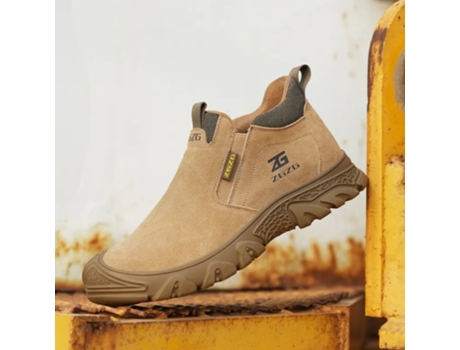 Botas Unisex OEM Trabajo Camel Goma Marrón (42)