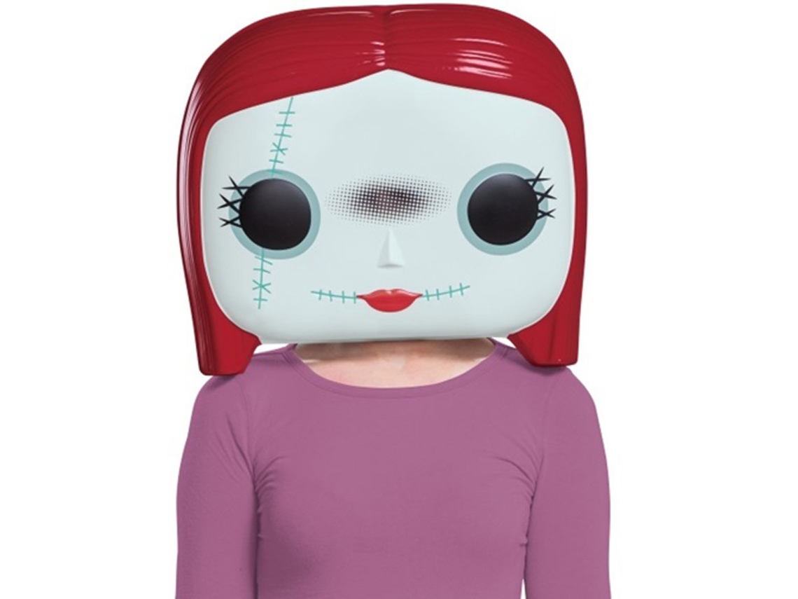Máscara LIRAGRAM ESPAÑA Funko Sally de Pesadilla antes de Navidad para niños