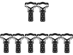 4 Pares De Pedales Traseros Antideslizantes Para Bicicleta