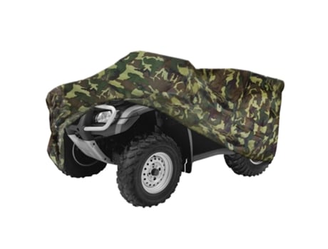 A prueba de agua a prueba de lluvia, quad de playa anti-ultravioleta para polvo, estuche atv para polaris[Camuflaje / Xxl-220x98x106cm]