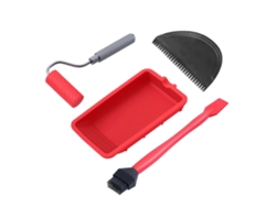 Espátula para aplicar pegamento para madera con bandeja, aplicador de pegamento reutilizable y rodillo de pegamento manual incluido. Rosewell
