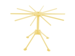 Escurridor De Pasta Plegable Para Espaguetis Y Pasta, Color Amarillo.