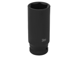 Vaso De Impacto De 1/2 Pulgada De Profundidad, 6 Puntas Métricas De 21/22/24 Mm, Neumático, De Acero