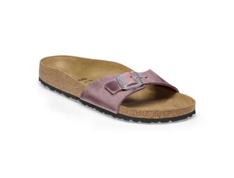 Sandalias de Mujer BIRKENSTOCK Engrasada Madrid Piel Morado (41)