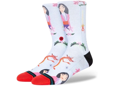 Medias de Mujer STANCE Mulan Estee Blanco (M)