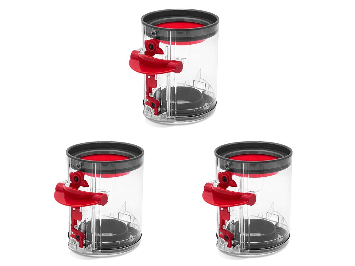 3x Dust Bin For V12 Slim Vacuum Cleaner Canister, Replacement Dust Collector Robot Vacuum Cleaner Dust Bucket