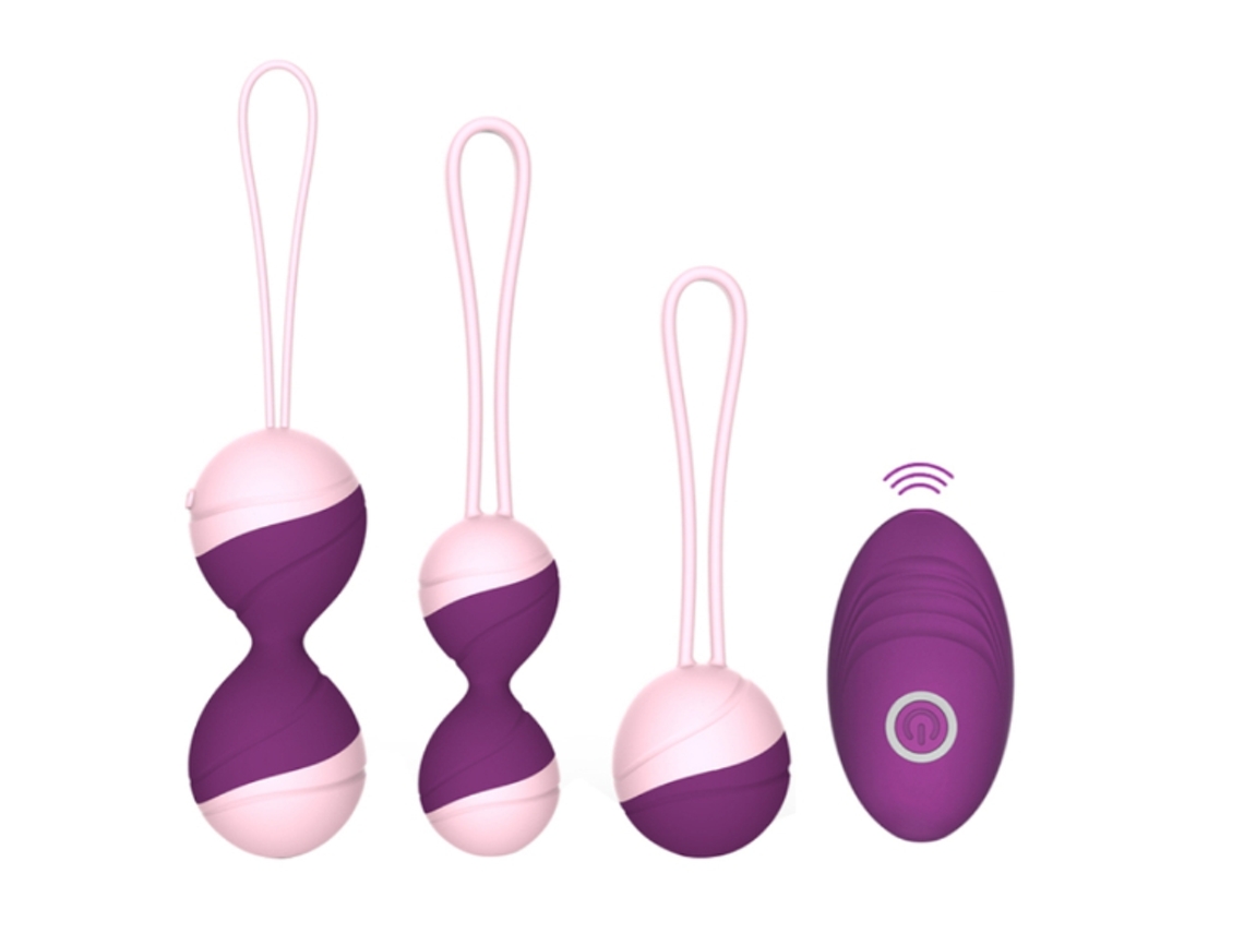 Vibrador con control remoto Yizhood (morado)