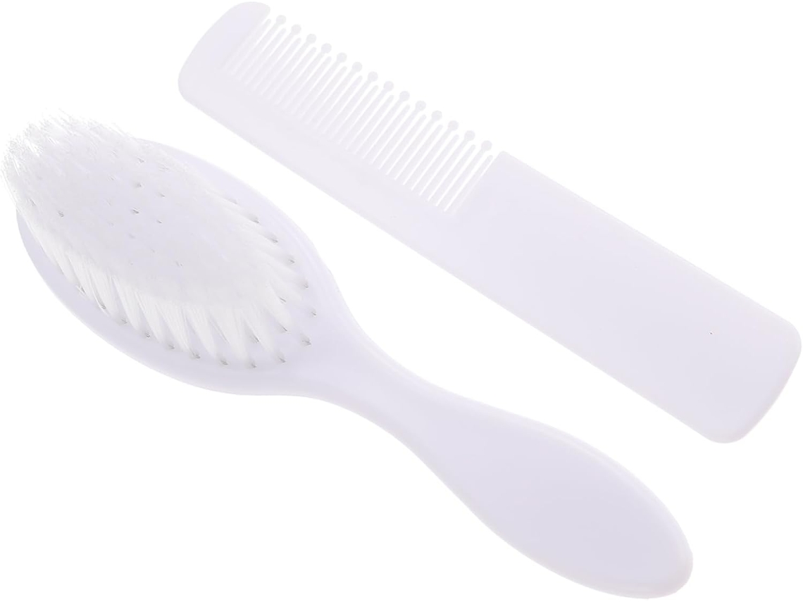 Conjunto De Pente E Escova Para Meninos E Meninas, Kit De Escova De Massagem Infantil Para Desembaraçar O Cabelo.