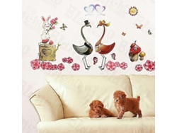 Pegatinas de pared, apliques y decoración del hogar de Circus Group slowmoose