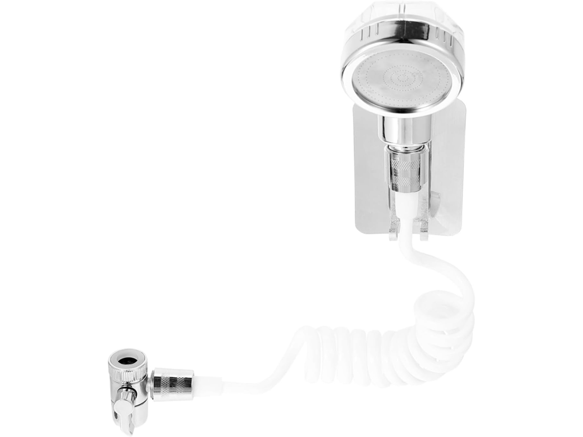 Juego De Grifo Con Rociador Extraíble Y Manguera De Extensión Para Fregadero De Cocina O Baño