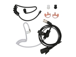 Auriculares De Tubo De Aire Compatibles Con Walkie-talkies Harris, Radio Bidireccional De 6 Pines