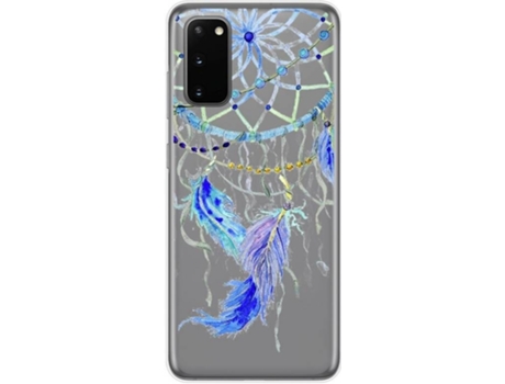 Carcasa Samsung Galaxy A41 TUMUNDOSMARTPHONE Dibujos Transparente Multicolor
