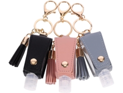 Nuobesty Set De 3 Botellas De Viaje Recargables De 30 Ml, Pequeñas Botellas Vacías Con Llavero