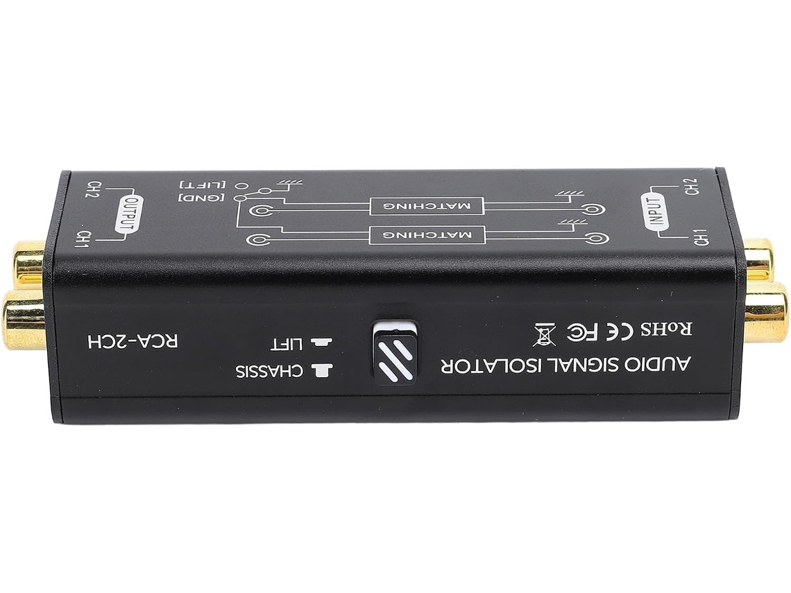 Aislador De Ruido Plug And Play Para Reducción De Ruido Musical En Sistemas Hifi Domésticos Para Aficionados.