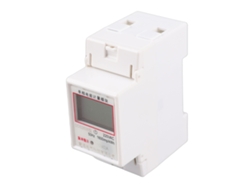 Medidor de electricidad monofásico DDS2626 LCD para riel DIN | Sin marca
