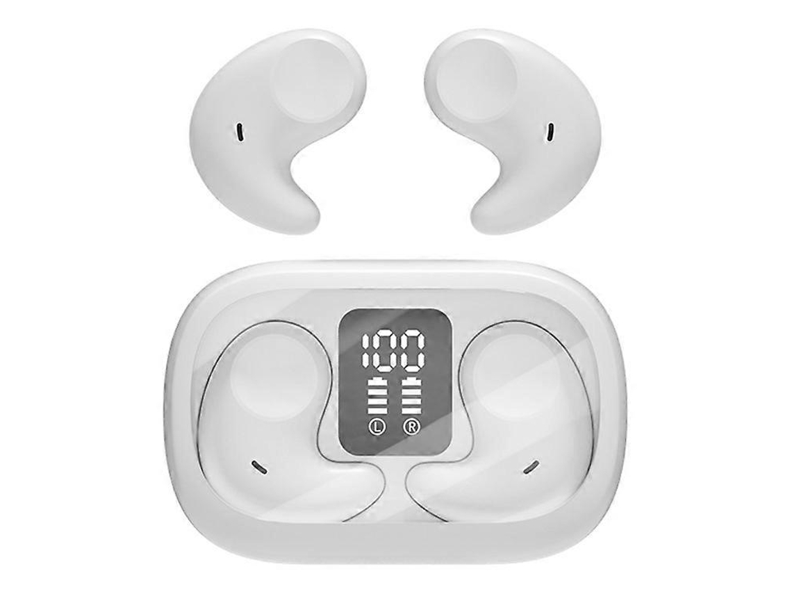 Mini Auriculares Bluetooth M51 Con Reducción De Ruido Y Estuche De Carga Para Quienes Duermen De Lado